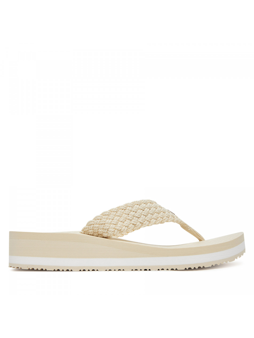 Žabky Tommy Hilfiger FW0FW08737 Béžová